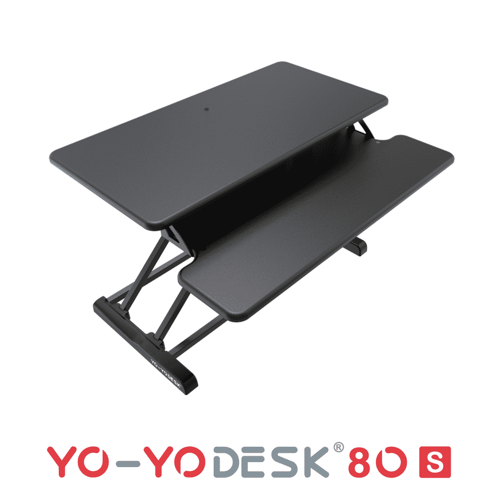 Yo-Yo DESK 80-S Black Side View