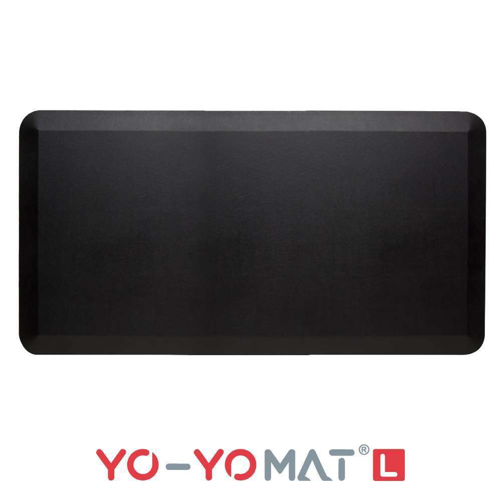 Yo-Yo MAT Black Front View Folded